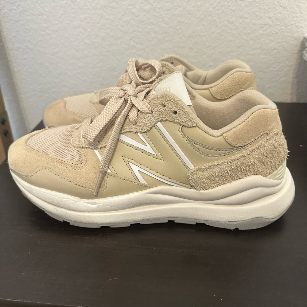 New Balance 57/40 in beige.